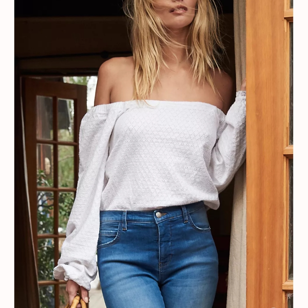 Free People Wellington Bardot Off Shoulder